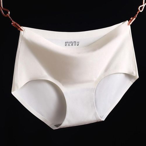 Fashion Finetoo Seamless Ice Silk Panty For Women Underwear