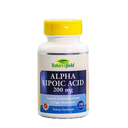 nature's field ALPHA LIPOIC ACID 200mg X60