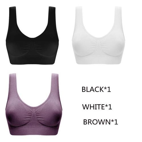 Fashion S-6XL Bra Plus Size Sports Bra Seamless Y Te Women's