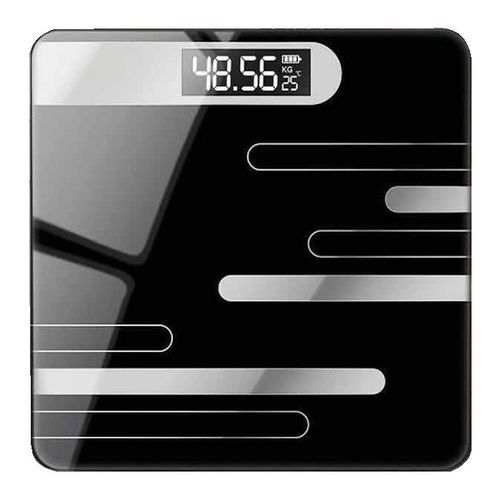 Cute Body Scale Glass Smart Electronic Scales LCD Display Body Weighing  Home Digital Weight Scale