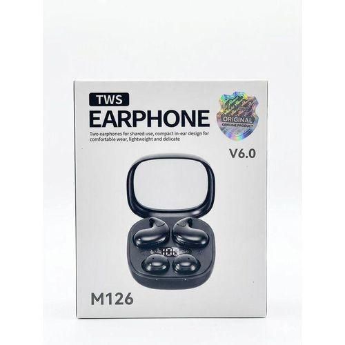 Generic M126 Two earphones for shared use, compact in-ear designfor comfortable wear, lightweight and delicate