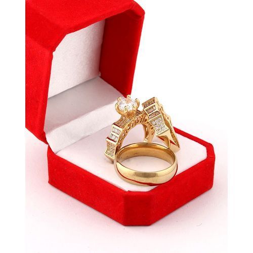 Fashion Romania Gold Wedding Ring Set E1 | Jumia Nigeria