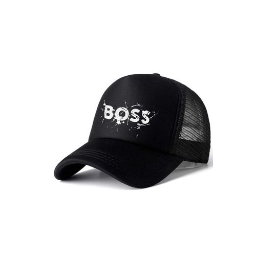 Fashion High Design Baseball/Face Cap - Black