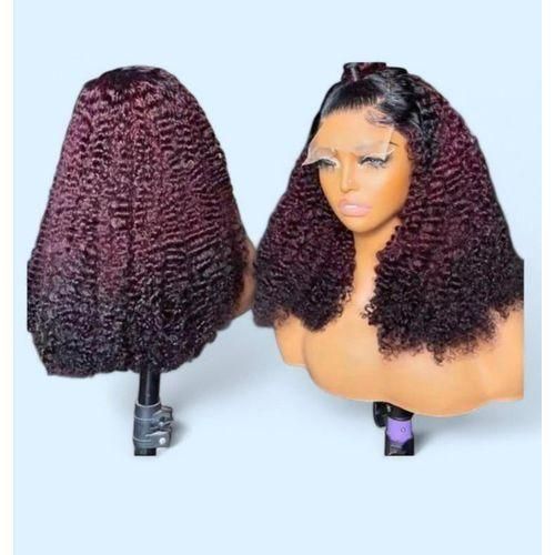 Fashion Super soft pixie curl wig with T frontal 14inches