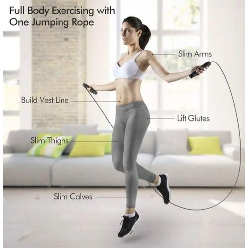 Generic PROFESSIONAL DIGITAL SKIPPING ROPE WITH AUTOMATIC COUNTER - image 2