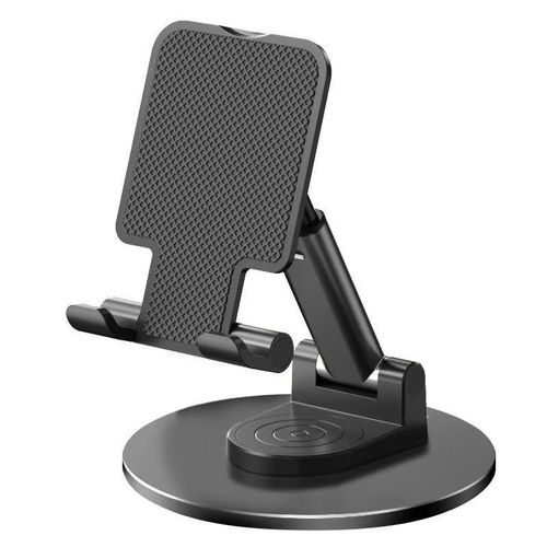 product_image_name-Generic-360° Rotatable Desktop Tablet & Phone Holder – Foldable, Adjustable, Compatible with Smartphones & iPad-4