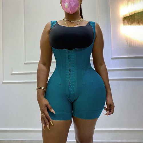 Fashion Fajas Colombiana Slimming Sheath Woman Flat Belly Shapewear Abdomen Tummy  Control High Compression Open Bust Skims Waist Trainer