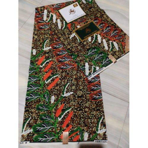 Fashion Quality Ankara Fabric Material -6yards (medium)
