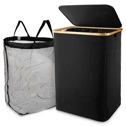 915 Generation Laundry Basket With Lid, Black Laundry Basket | Jumia ...