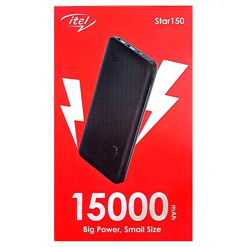 itel 15000mAh Fast Charging Itel Power Bank