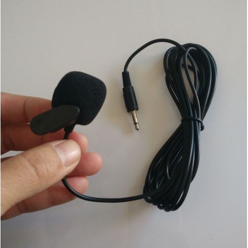Generic Lapel Microphone Lavalier Condenser Microphone Clip On Mic Interview Audio Recording Microphone - image 3