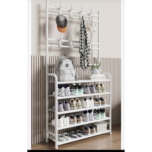 Generic Shoe Rack Can Be Stacked And Assembled In Multiple Layers