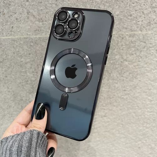 Generic Iphone 14 PRO MAX MagSafe Transparent Magnetic Case Compatible For Wireless Charging - image 3