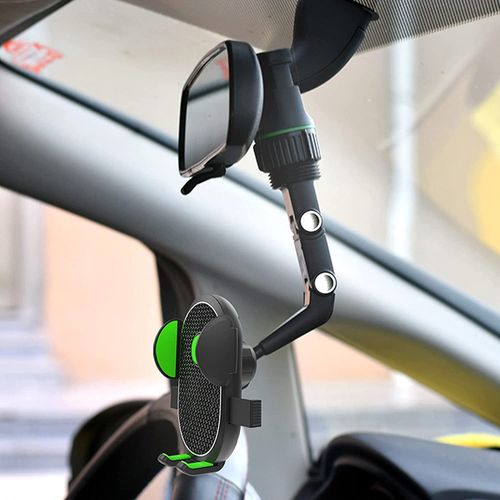 Phone Holder Car, 2022 Upgrade Car Rearview Mirror Phone Holder