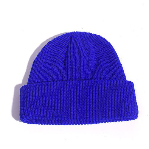 Fashion Hip Hop Beanie Knitted Hat Men Skullcap Women Winter Warm Brimless  Baggy Melon Cap Cuff Docker Fisherman Beanies Hats(#A)