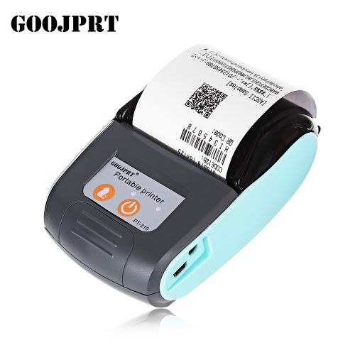 Goojprt 58MM Bluetooth Thermal Printer Portable Receipt Machine-Light Blue
