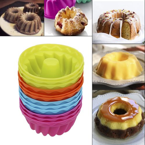 Silicone Muffin Molds (12pcs Set)