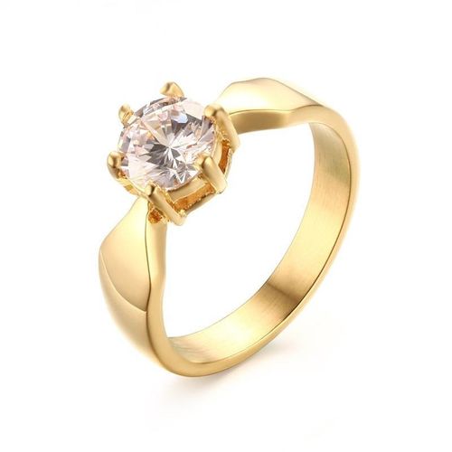 Fashion Prong Setting CZ Engagement Rings