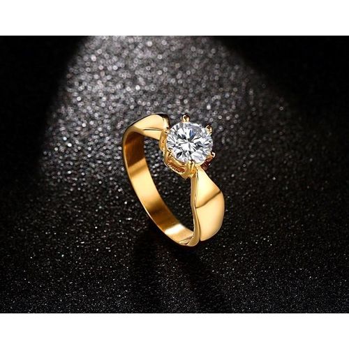 Fashion Prong Setting CZ Engagement Rings - image 2