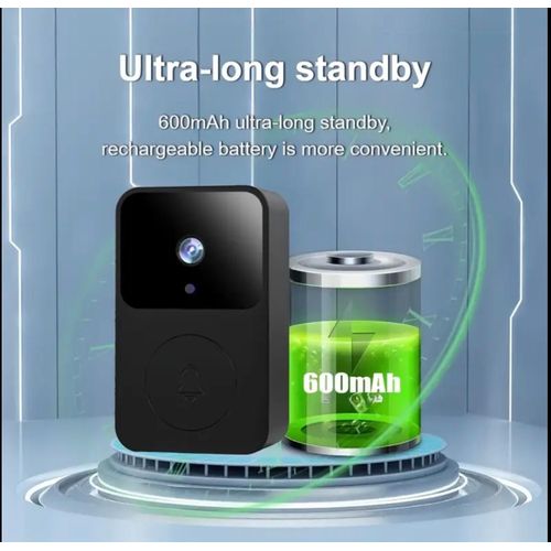 product_image_name-Generic-Camera Doorbell WiFi Smart DoorBell With Camera black-3