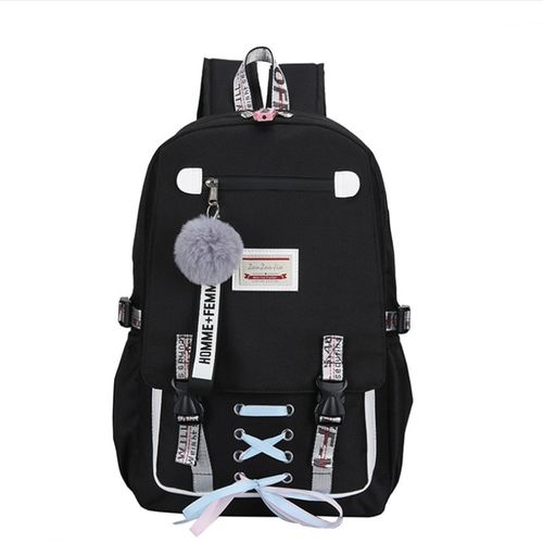 Generic Large School Backpacks For Teenage Girls Usb With Lock Theft Bags Big High School Bag Youth Leisure College Women Book Bag Jumia Nigeria