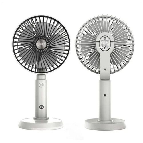 Dp Rechargeable Long Lasting Hand/Face fan And Phone Holder functions (7640 )