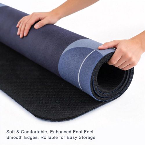Generic Blue Square Quick-Drying Non-Slip Bathroom Floor Mat - image 7