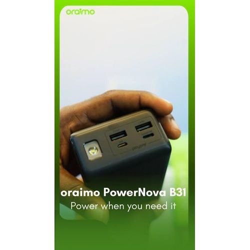 Oraimo PowerNova B31 30,000mAh Power Bank. - image 2