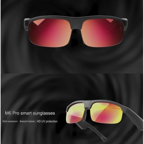 product_image_name-Generic-Smart Bluetooth Glasses Intelligence Calling and Music Audio Sunglasses-2