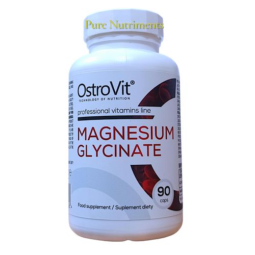 product_image_name-OstroVit-Magnesium Glycinate 90 Capsules – Stress, Sleep & Muscle Support-1