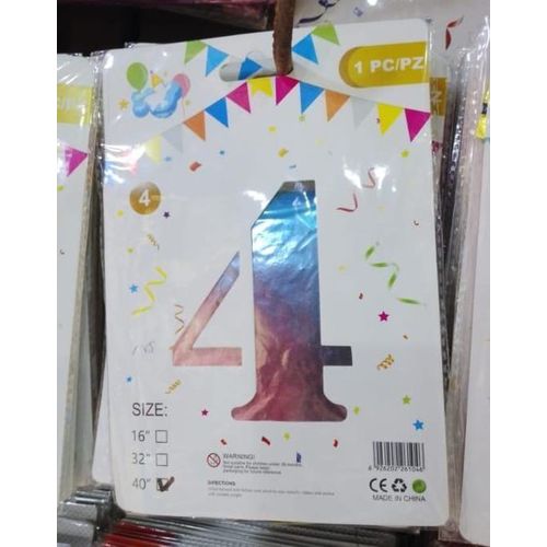 Generic  Number Foil Balloons