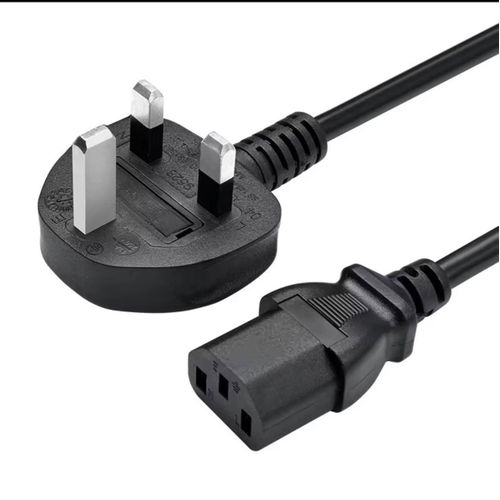 Generic C13 Adapter Power Cable – Reliable Power Cable for Printers, Monitors, TVs & More