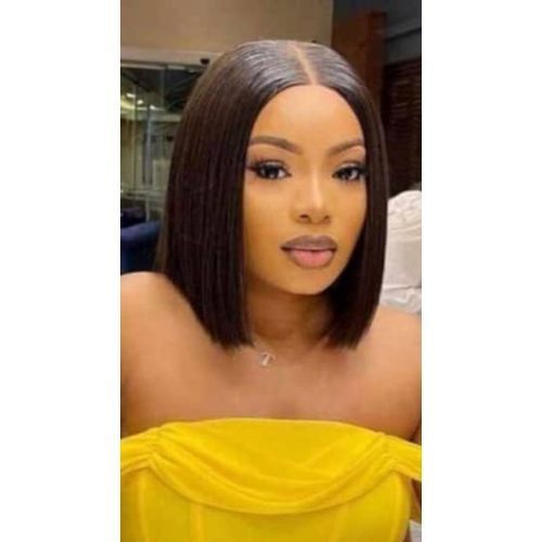 product_image_name-Fashion-Bob Hair Wig With Part Closure -1b-1