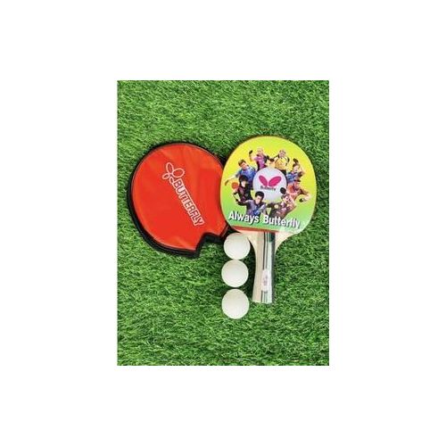 Generic Butterfly Table Tennis Racket Set – Complete Ping Pong Starter Kit.