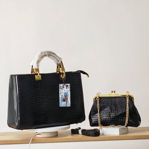 product_image_name-Fashion-2in1 Office  Leather Ladies  Handbag-Nude-6