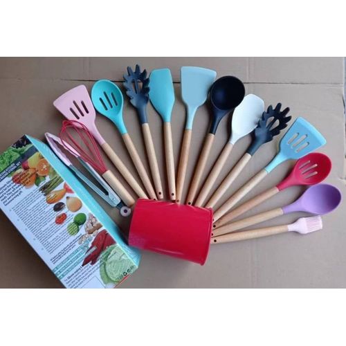 Generic 33 -Piece Silicone Assorted Kitchen Utensil Set