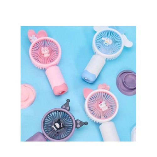 Generic Portable Hand Held fan USB charging desktop fan - image 2