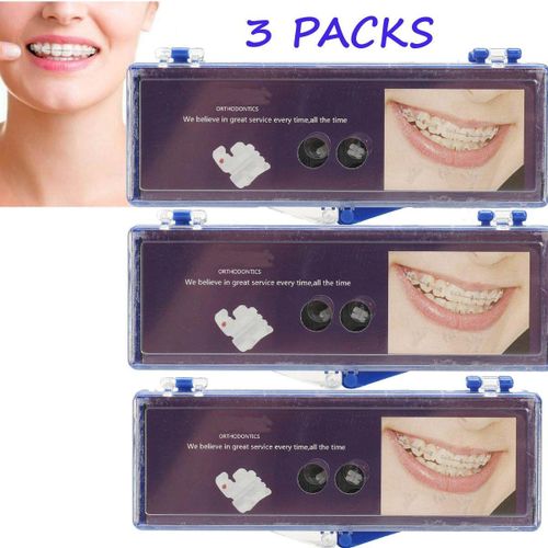 Dental Orthodontic Braces Ceramic Brackets Roth 022 with 345 3