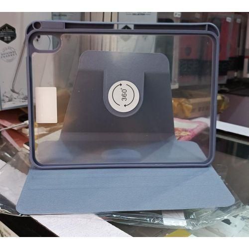product_image_name-Generic-IPad 10.9 Inch 10th & 11th Gen 360° Rotatable Smart Case with Transparent Clear Back - Purple-3