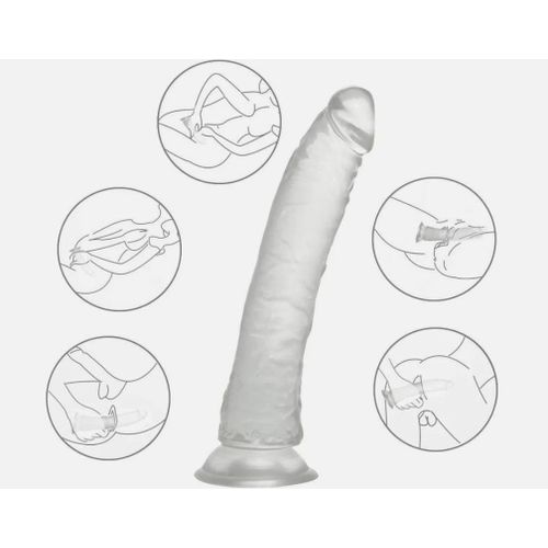 Dildo Transparent GSPOT Giant Realistic Feel BIG Dildos