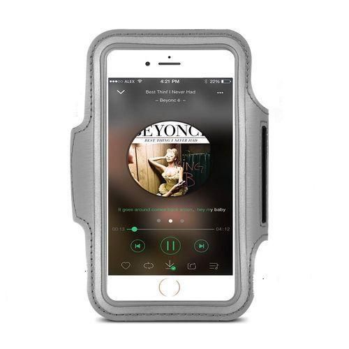 Fashion Iphone 5 5S 5C Water Resistant Cell Phone Armband Outdoor Running CellPhone Sweatproof Case With Key Holder And Card Pouch Grey Jumia Nigeria