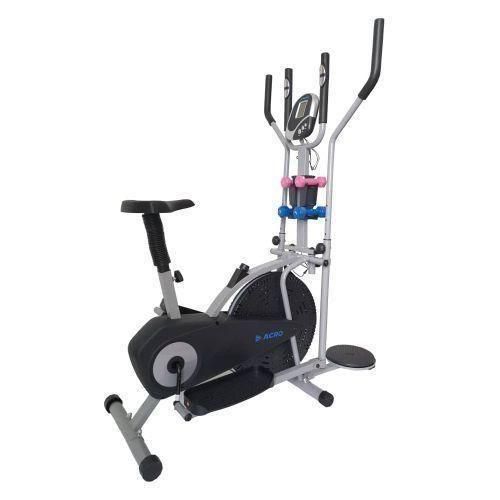 Generic ACRO Orbitrac Elliptical Bike With Twister & Dumbbell
