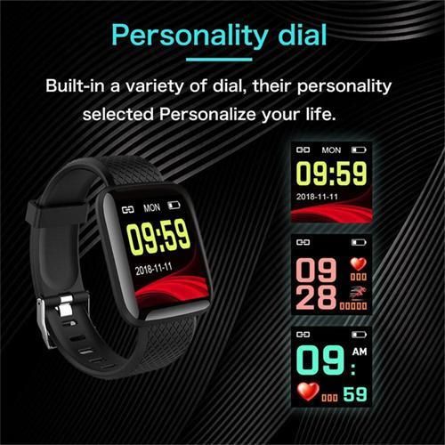 product_image_name-Generic-116 Plus Heart Rate Blood Pressure Monitor Smart Watch-6