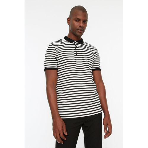 Trendyol Collection Polo T-shirt - Black - Regular