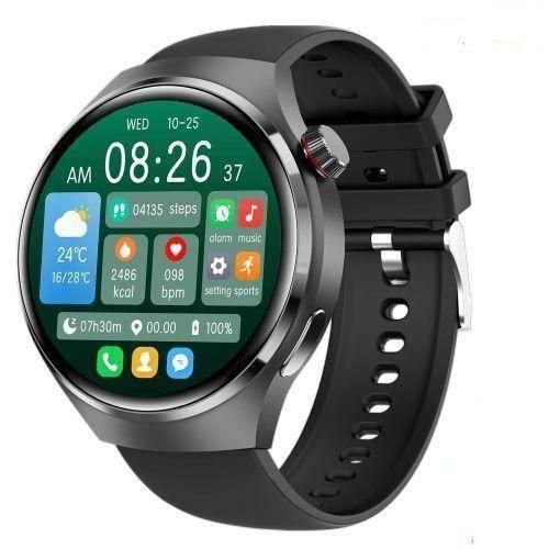 product_image_name-Generic-GT4 Pro Smart Watch 360*360 Wireless Charging Bluetooth Call NFC Business Watch-1