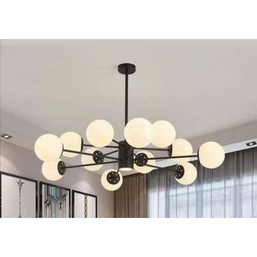 Generic Modern molecular chandelier with a branching, atomic structure.