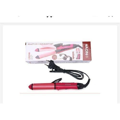 Nova 2 IN 1 HAIR STRAIGHTENER AND CURLER - image 2