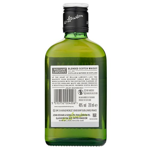 William Lawson's Finest Blended Scotch Whisky 20cl - image 2