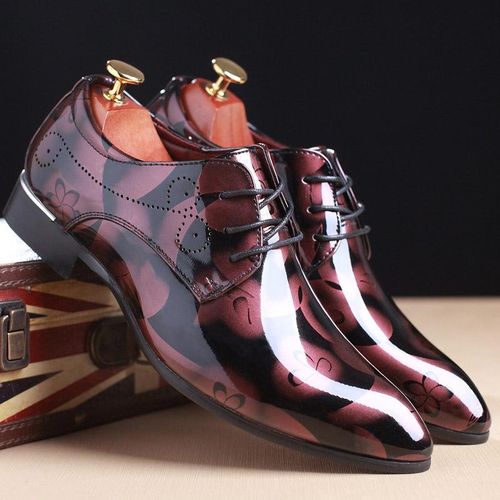 Wine red dress shoes cheap