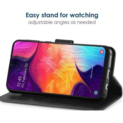 product_image_name-Generic-Infinix Note 30 Quality Protective Classic Smart Leather Flip Cover-2